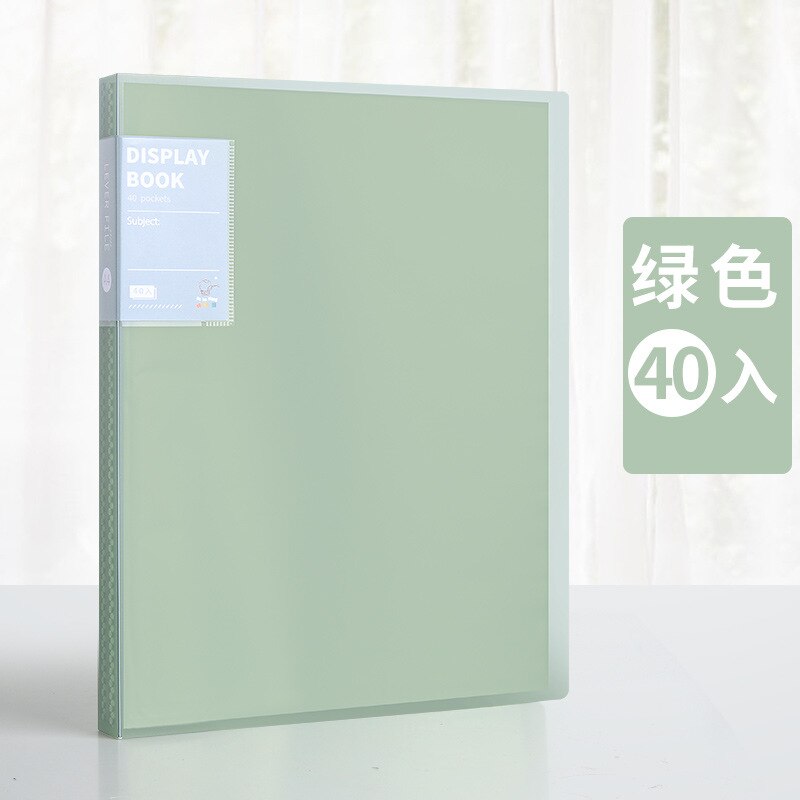 30 40 60 80 Pagina &#39;S A4 Size Piano Muziek Score Vel Document Bestand Map Organizer Pp Frosted Map Bureau organizer: 40pages green
