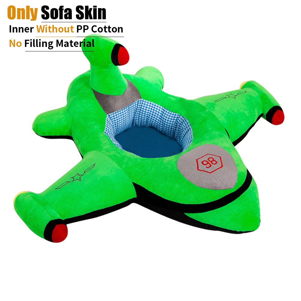 Cartoon baby bankhoes leren zitten stoel voedingsstoel hoes kinderbank hoes voor baby babystoel bank zonder katoen