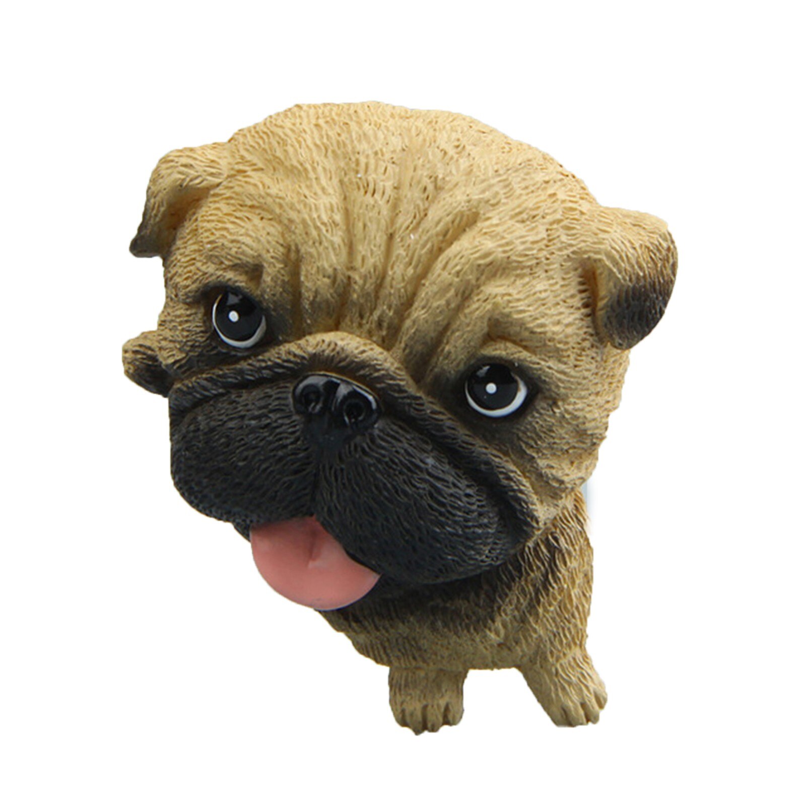 Dog Model Refrigerator Magnet Doll Magnetic Sticker Animal Refrigerator Magnet Cute World Famous Dog Bulldog Sticker/#: C