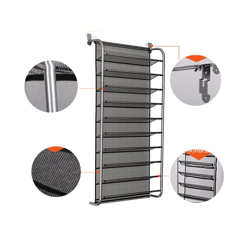 Porte-chaussures mural suspendu, étagère, organisateur de chaussures, sac mural suspendu, boîte de rangement, support de placard, accessoires de maison