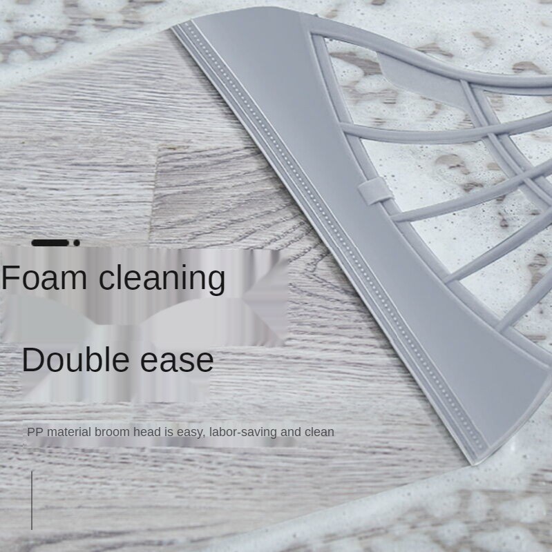 Adjustable Retractable Magic Broom Sweeping Brush Silicone Mop Household Floor Cleaning Broom Floor Wiper Sweeping Brush