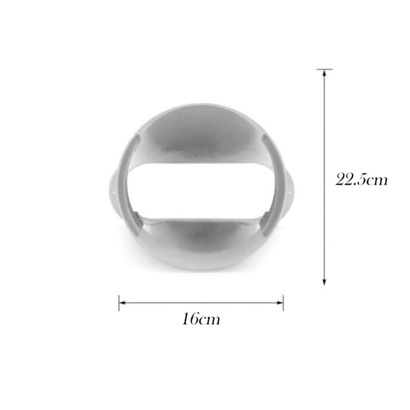 Portable Air Conditioning Body Exhaust Duct Interface ABS Home Air Conditioner Parts Exhaust Pipe Connector