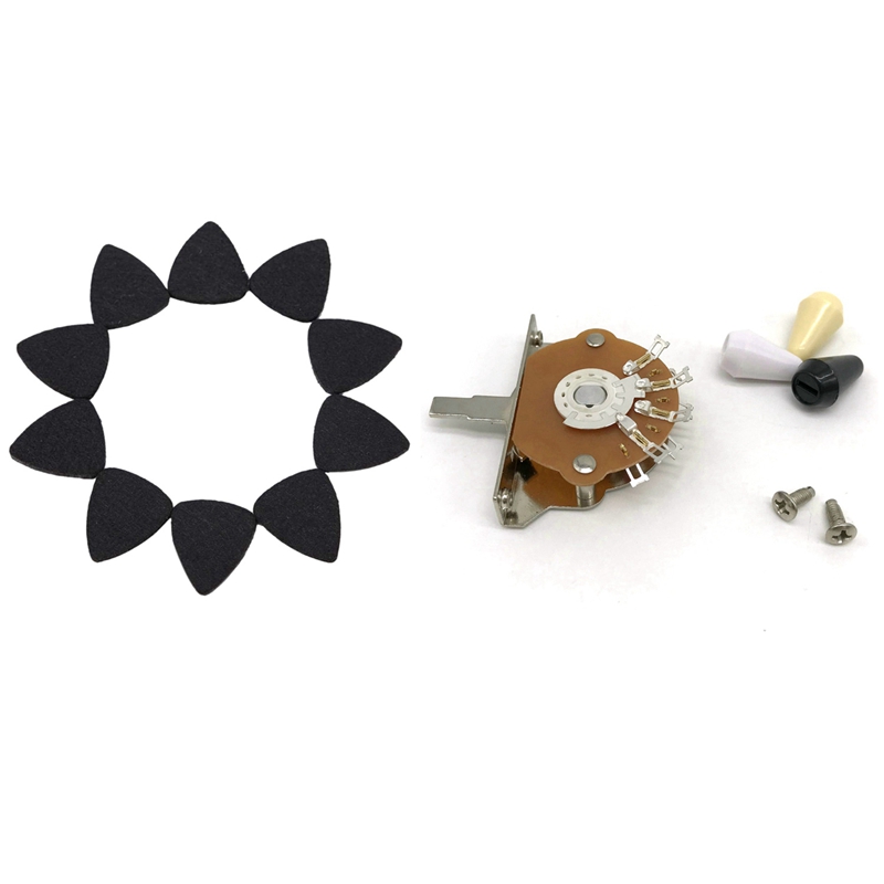 EMSea 2Pcs Slide Selector Switch with 4X Screws Compatible with Fender