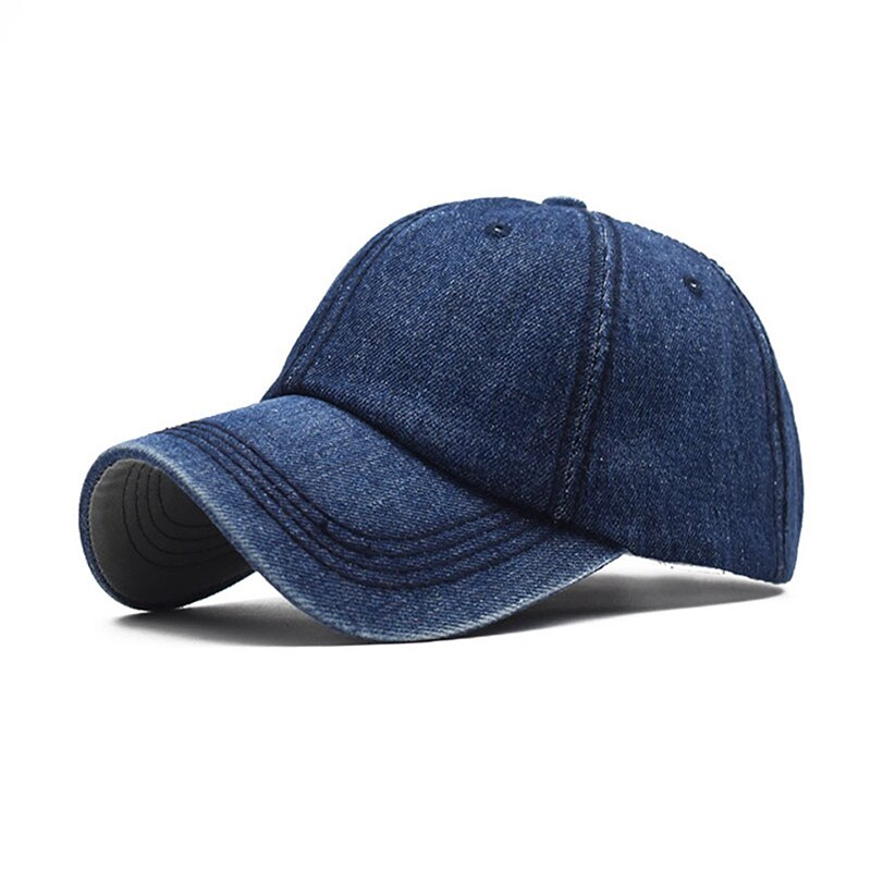 Het Gedeelte Van Cowboy Eenvoudige Licht Boord Baseball Cap Casual Honderd Met Mannen Hip-Hop Hoed Vrouwen Outdoor zonnehoed Jeugd Hoed