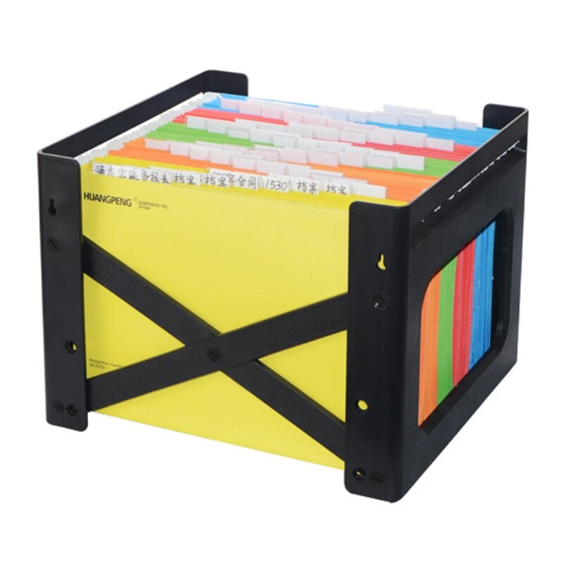 A4 FC File Folder Organizer Adjustable Book Shelf Business Document Holder Storage School Office Supplies