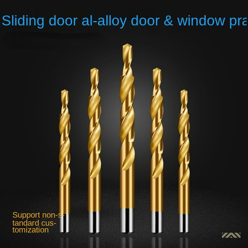 Aluminiumslegering metalbor twist step bor 4-8/5-9/5-10/6-10/8-12mm elektriske bor metal aluminium træbearbejdningsværktøj