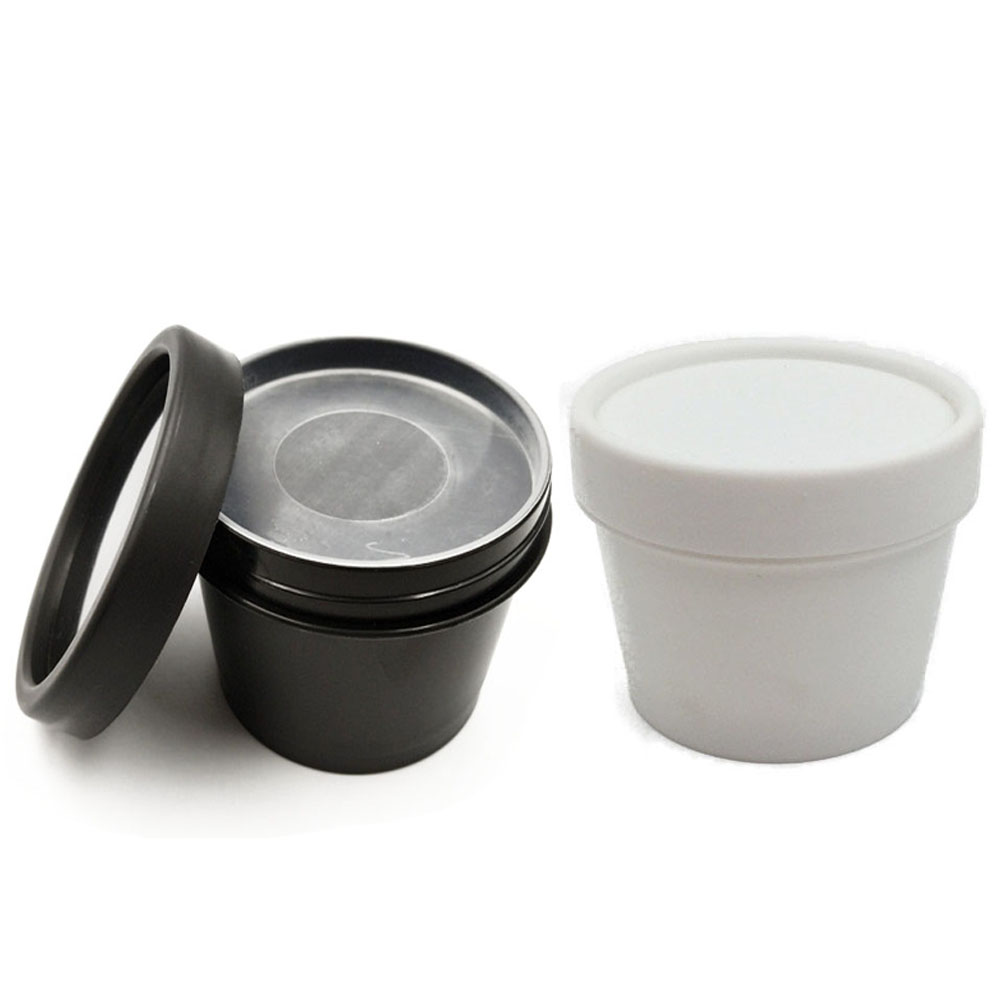 10 stuks lege potjes 50g 100g 200g veelkleurige plastic cosmetische make-up gezichtscrème container ijspot met binnendeksel