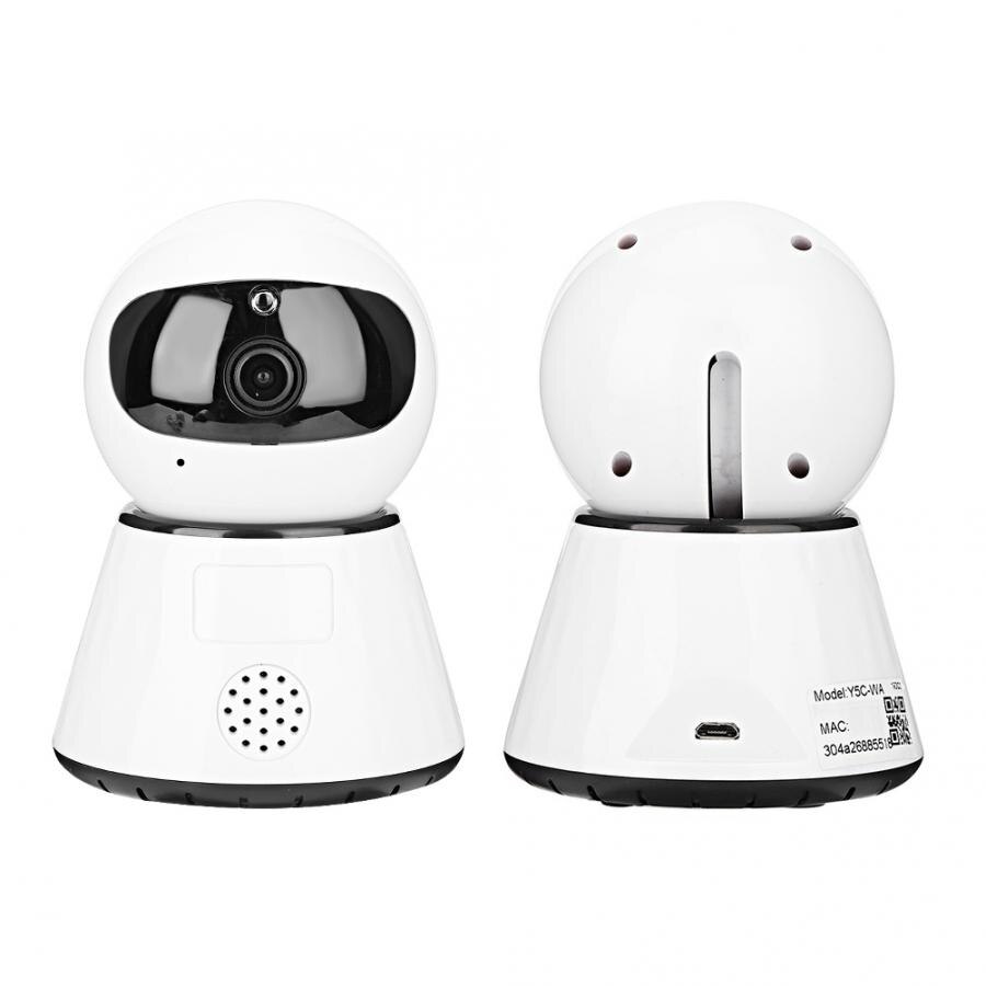 110-240v mini wifi pir 720p hd nattesyn roterbar baby monitor hjemme ptz ir kamera