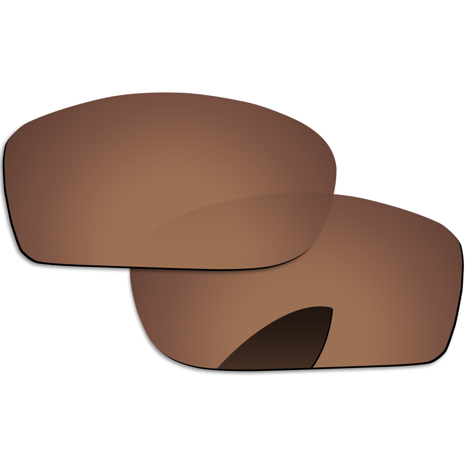 Alphax Vervanging Lenzen Voor-Oakley Gauge 8 M OO4124 Zonnebril Gepolariseerde-Meerdere Opties: Copper Brown