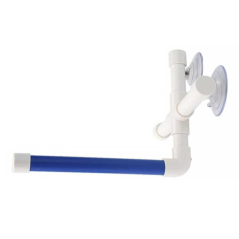Collapsible Pet Parrot Birds Foot Platform Station Suction Cup Shower Wall Hanger Bird Toy Accessories