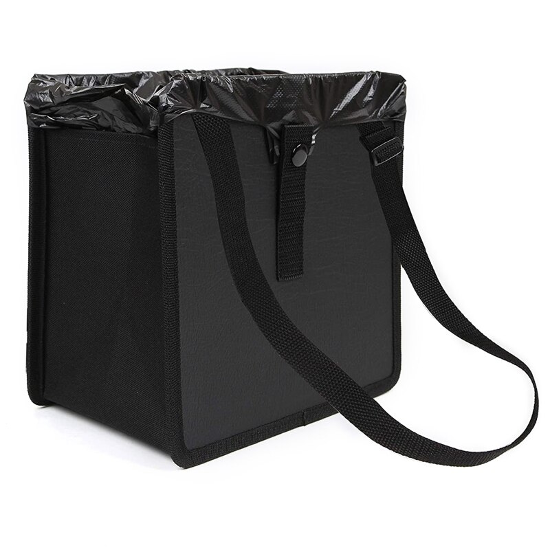 Car Storage Busket Interior Rubbish Container Waste Organizer Holder Waterproof Garbage Can Trash Bin Folding Accessory