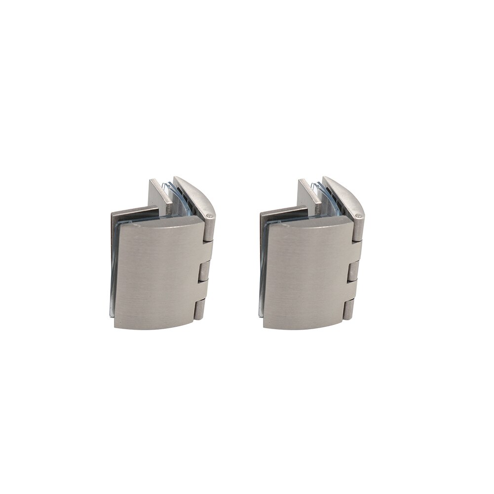 2Pcs Kast Showcase Hardware Home 180 Graden Met Schroeven Kast Zware Venster Glasklem Zinklegering Vervangende Onderdelen