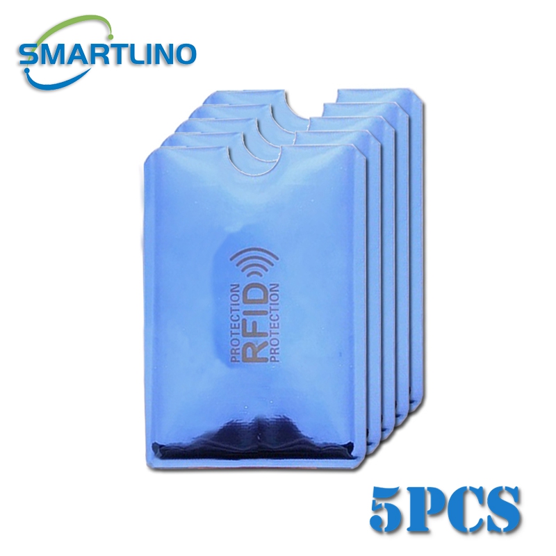 5/10/20 Stuks Anti Diefstal Bank Creditcard Protector Nfc Rfid Blokkeren Kaarthouder Portemonnee Cover aluminiumfolie Id Visitekaartje Case: Gemengde Kleur