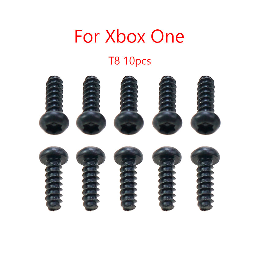 YuXi Screws Set For Xbox One 360 Console Shell For PS5 PS4 PS3 PS2 for PSP PSV 1000 2000 + Screw For NDSL 3DS XL GB GBA GBC NS: WHITE