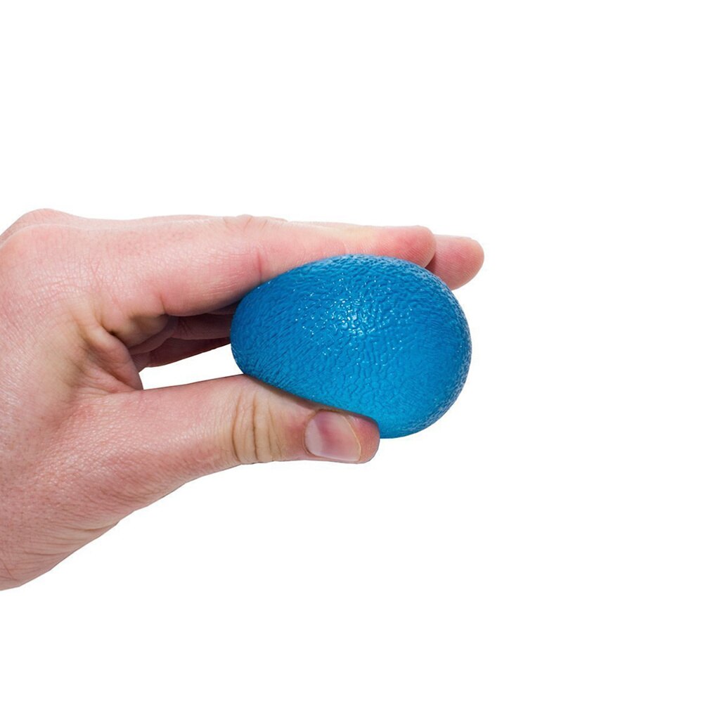 2pcs Hand Stress Balls Therapy Balls Squeeze Hand Grip Balls for Stress Relief Arthritis Pain Relief Strengthening Therapy (Blue