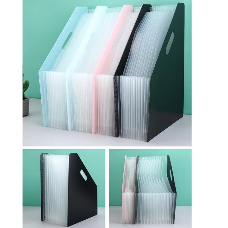 1pc a4 multicamadas pasta pode ser vertical portátil órgão pacote estudante saco de desktop suporte papel teste grande caixa cesta arquivo dados