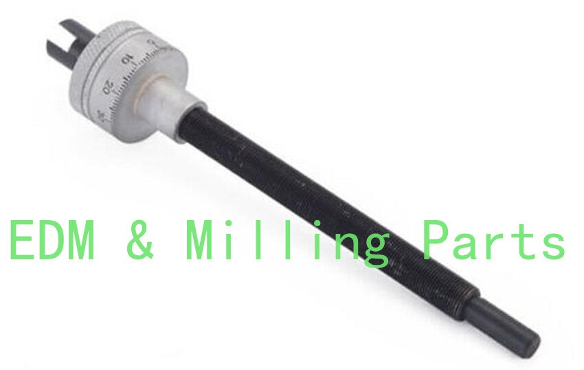 Fraiseuse CNC, Micro échelle d&#39;alimentation, tige + bouton d&#39;arrêt, outil de fraisage Vertical B164 + B163 pour pièce de fraiseuse bridgport
