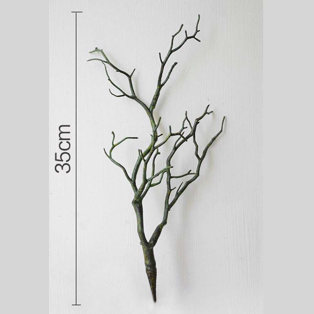 Festival Tree Dried Branch Artificial Plastic Decor Ornament Garden Small Office Home Dry Branches Art Craft Flower