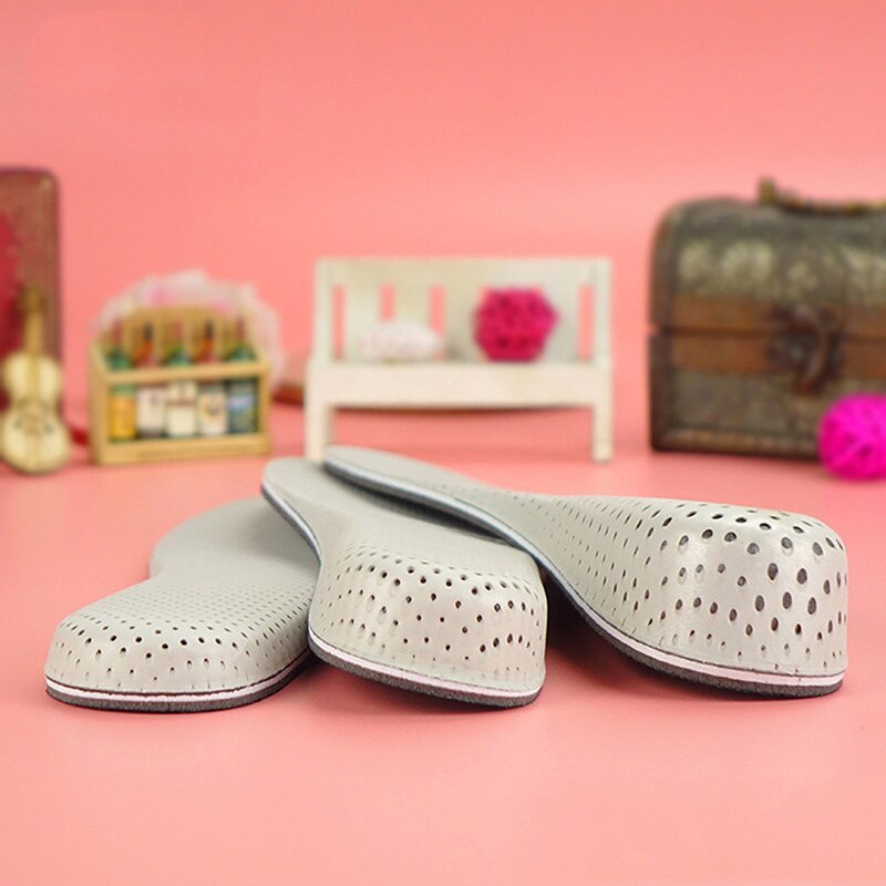 1 pair Men Women Increase Height High Full Insoles Memory Foam Shoe Inserts Pillows