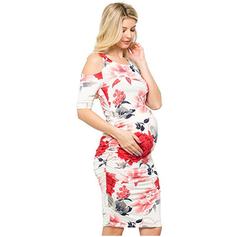 Schwangerschaft Kleid Atmungs Mutterschaft Kleider Neue Kleid Für Schwangere Frauen Komfortable: 1 / S