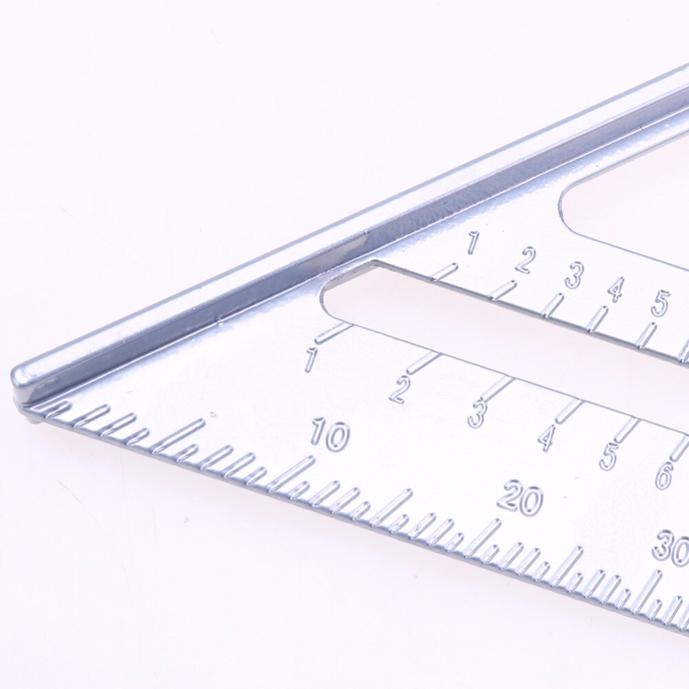 Speed Square Protractor Aluminum Alloy Triangle Square Ruler Miter Framing Carpenter Ruler Measurement Tools for Sewing roofing