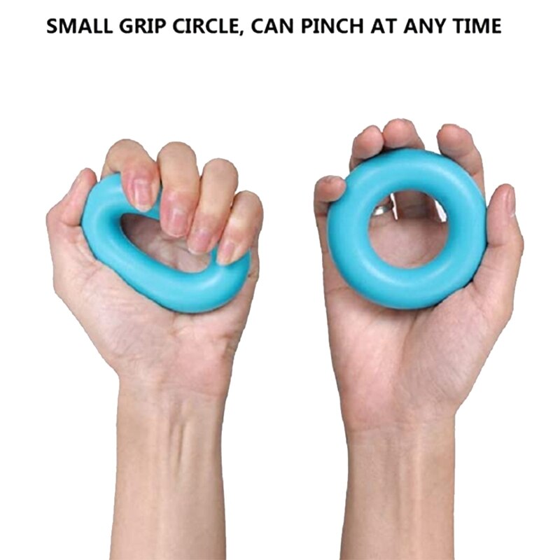 -6 Pack Hand Grip Strengthener, Finger Stretcher,Grip Strength Trainer for Carpal Tunnel Exercise and Rock Climbing