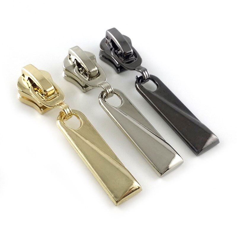 Jas Zip Hoofd Diy Rits Sliders Metalen/Nylon/Hars Ritsen Reparatie Kit Jas Kleding Naaien Accessoires