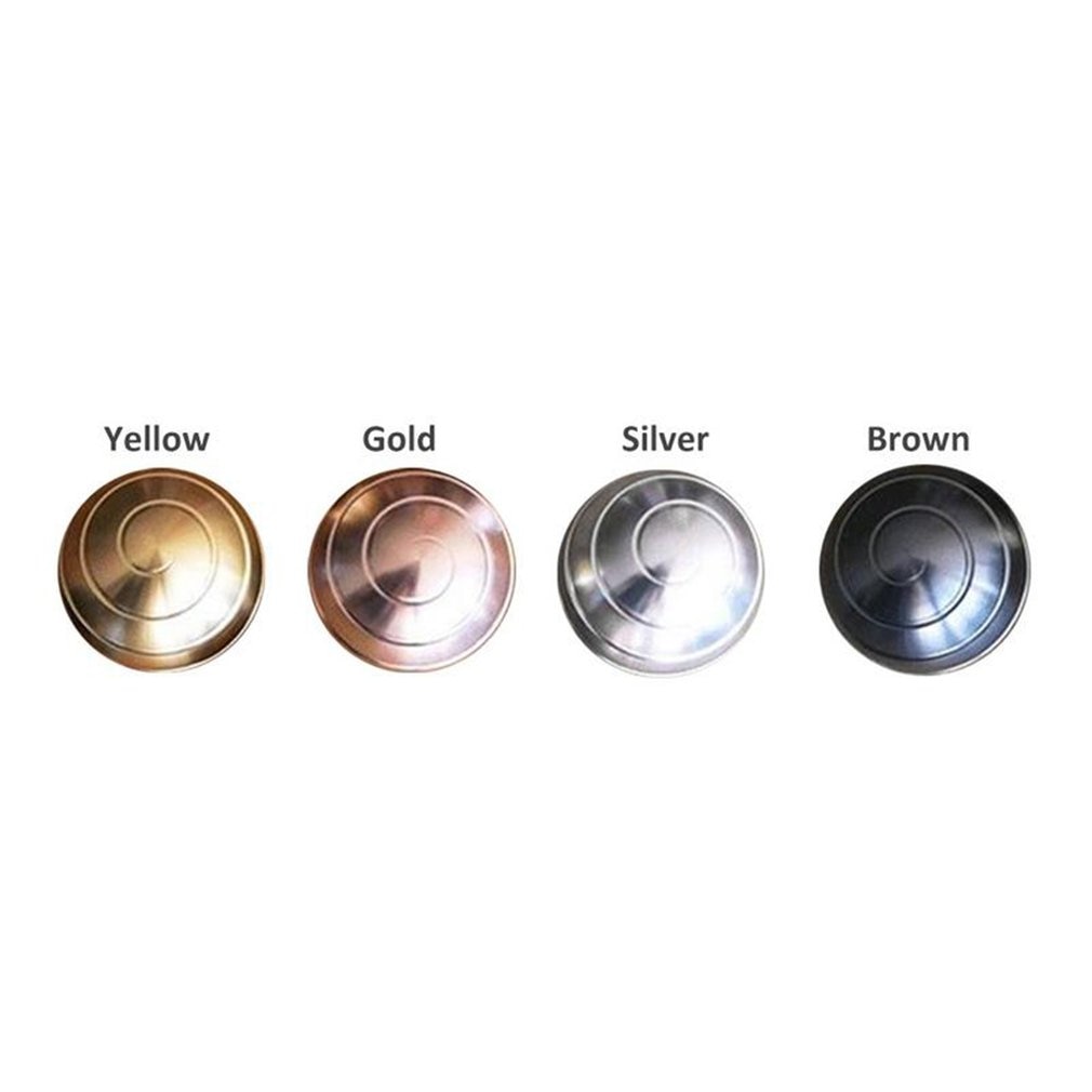 Ball Shape Metal Desktop Decompression Rotating Spherical Gyroscope Desk Toy Metal Gyro Illusion Flowing Finger Toy