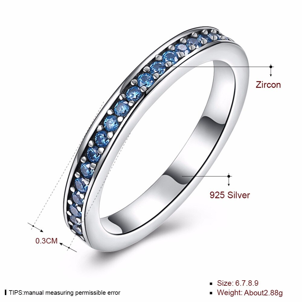 3 kleurenopties ronde rij van kubieke zirkonia accessoires trouwringen voor dames sieraden (jewelora  ri103327)