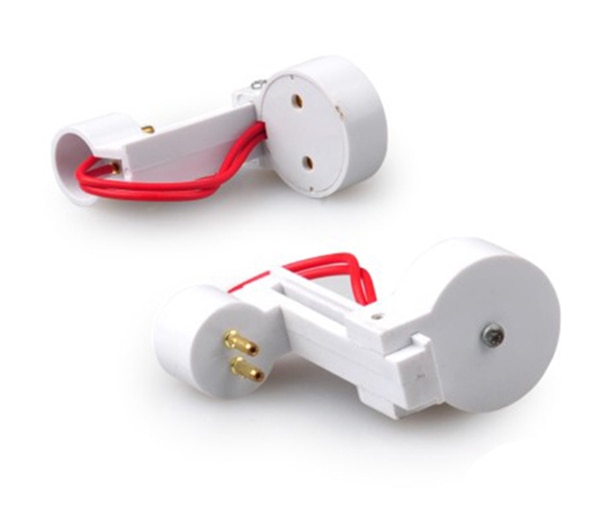 Adaptateur de prise de lumière T5 à T8 convertisseur de support de lampe T5 à T8, adaptateur de base de tube G5 à G13. Installer le tube T8 dans le luminaire T5