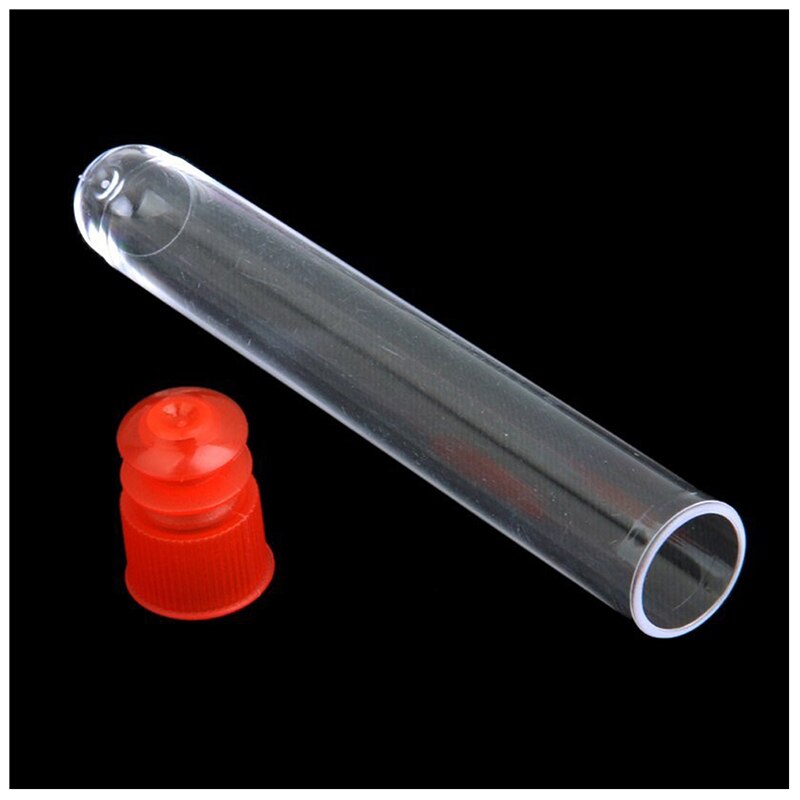 20 pcs Plastic Hard Test tube Laboratory Test Tool