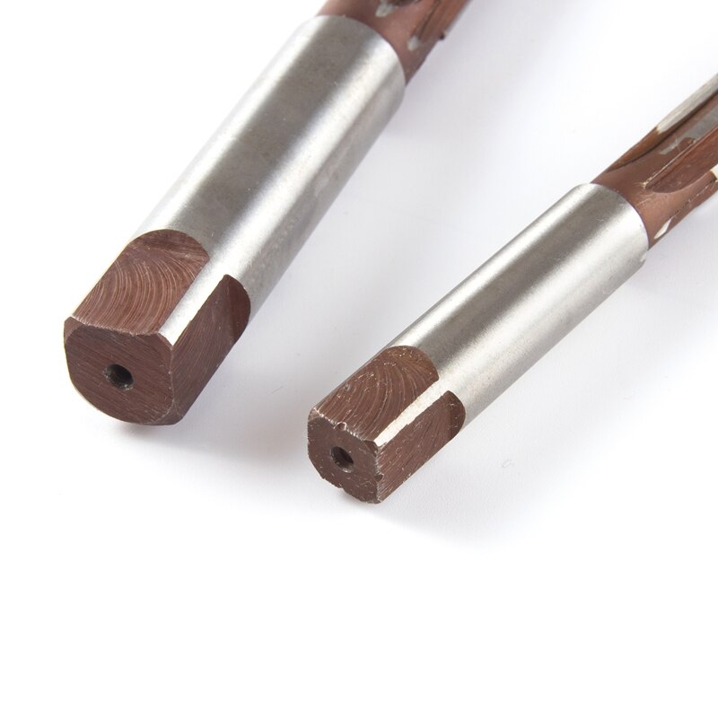 10 teile/satz gerade schaft hand reibahle 3/4/5/6/7/8/9/10/11/12mm H7 H8 9SiCr 6 flöte Manuelle-zweck Werkzeuge