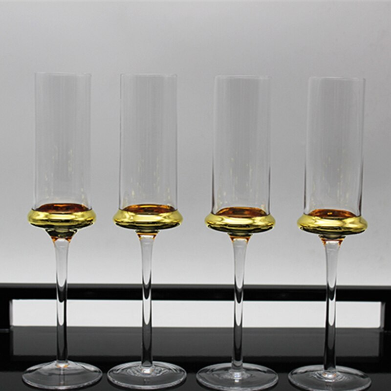 200-300ml europæiske håndmalede guld champagnekop rødvinkop møbler hjem model værelse tilbehør hjem champagne vinglas