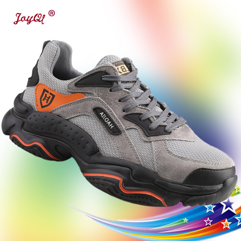 Männer und frauen Sicherheit Schuhe Arbeit Turnschuhe Stahl Kappe Kappe Lässig Männlichen Schuh Plus Größe JOY-228