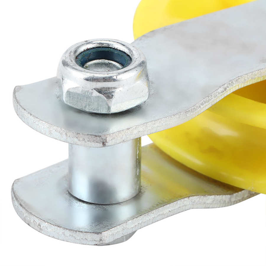 Greenhouse Supplies Waterproof Metal Pulley Metal Material Durable Agriculture Accessories 2Pcs Livestock Farm for Agriculture