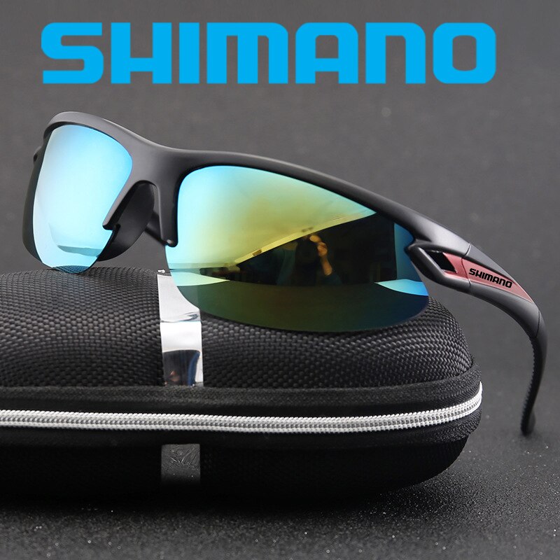 Shimano – lunettes de soleil polarisées pour hommes, pêche, vélo, plein air: T3