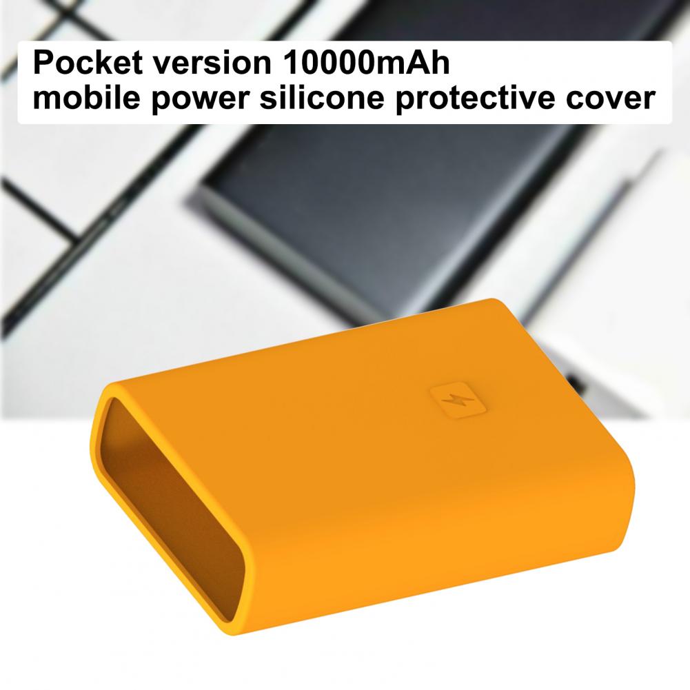 Schutzhülle für powerbanks, staubdichte silikonhülle – flexible, strapazierfähige und weiche silikonhülle