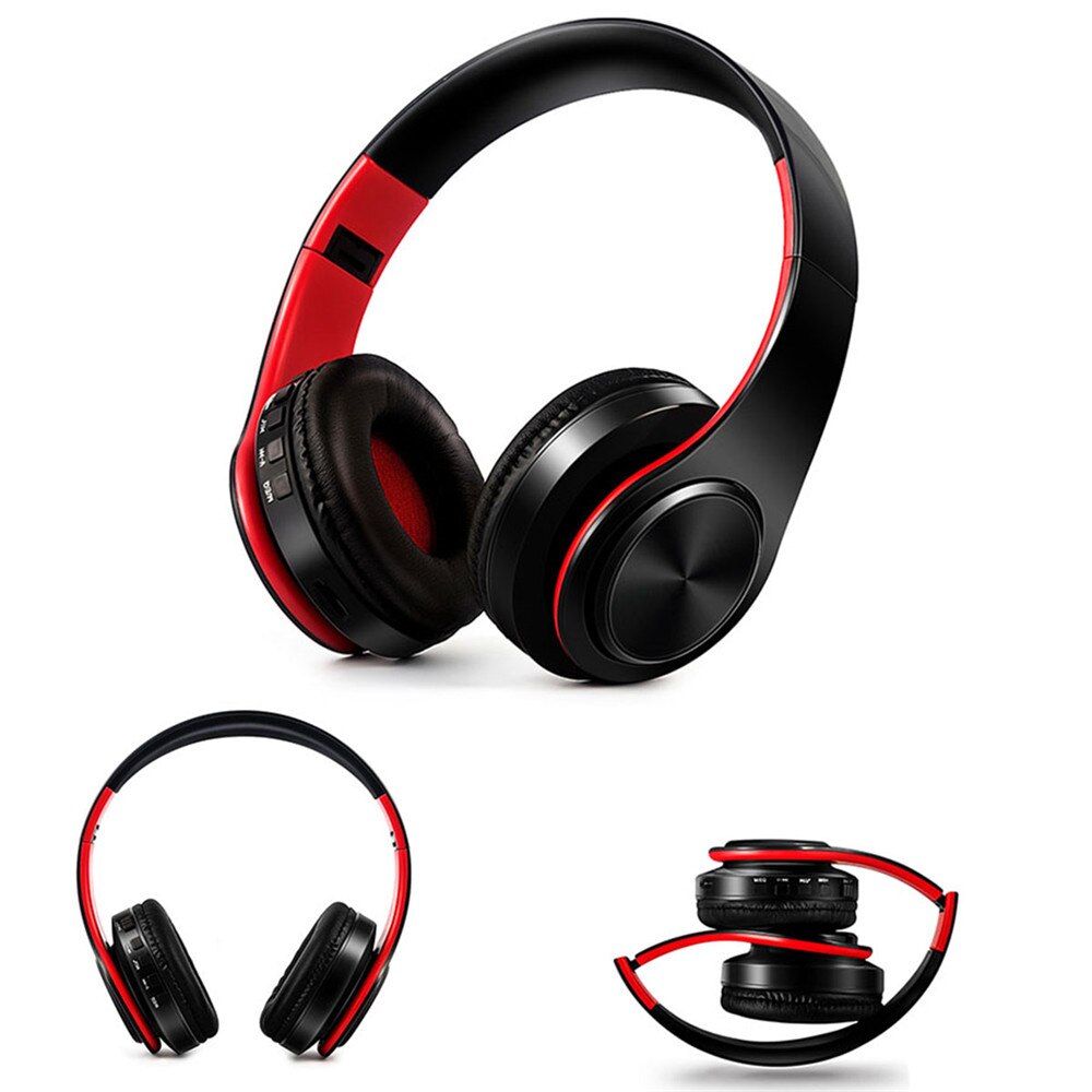 LOVEBAY Bluetooth Headphones Over Ear - Wireless Noise Cancelling, Foldable Stereo Headset with Microphone, Super Bass