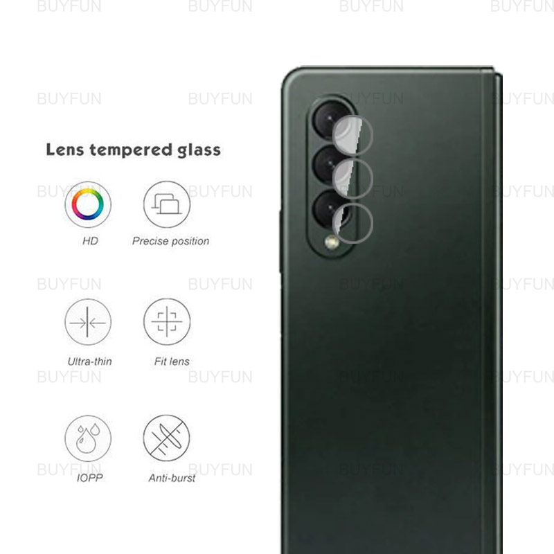 Hydrogel Film Voor Samsung Galaxy Z Fold3 5G Hd Voor + Back Screen Protector Zachte Film Voor Samsung Z vouw 3 Fold2 Veiligheid Lens Glas