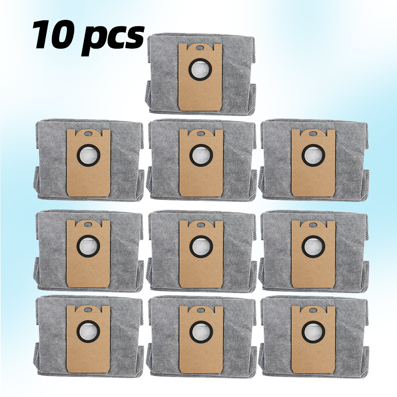 Replacement Dust Bags for Eufy RoboVac L35 Hybrid/L35 Hybrid+ LR30 Hybrid/LR30 Hybrid+ LR20 Auto-Empty Station: Dark Khaki