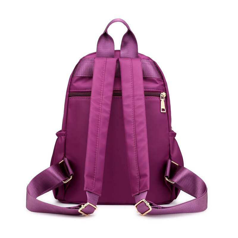 Casual Oxford Vrouwen Rugzak Zwart Waterdichte Nylon Schooltassen Voor Tienermeisjes Mode Rugzak Tote Mochila