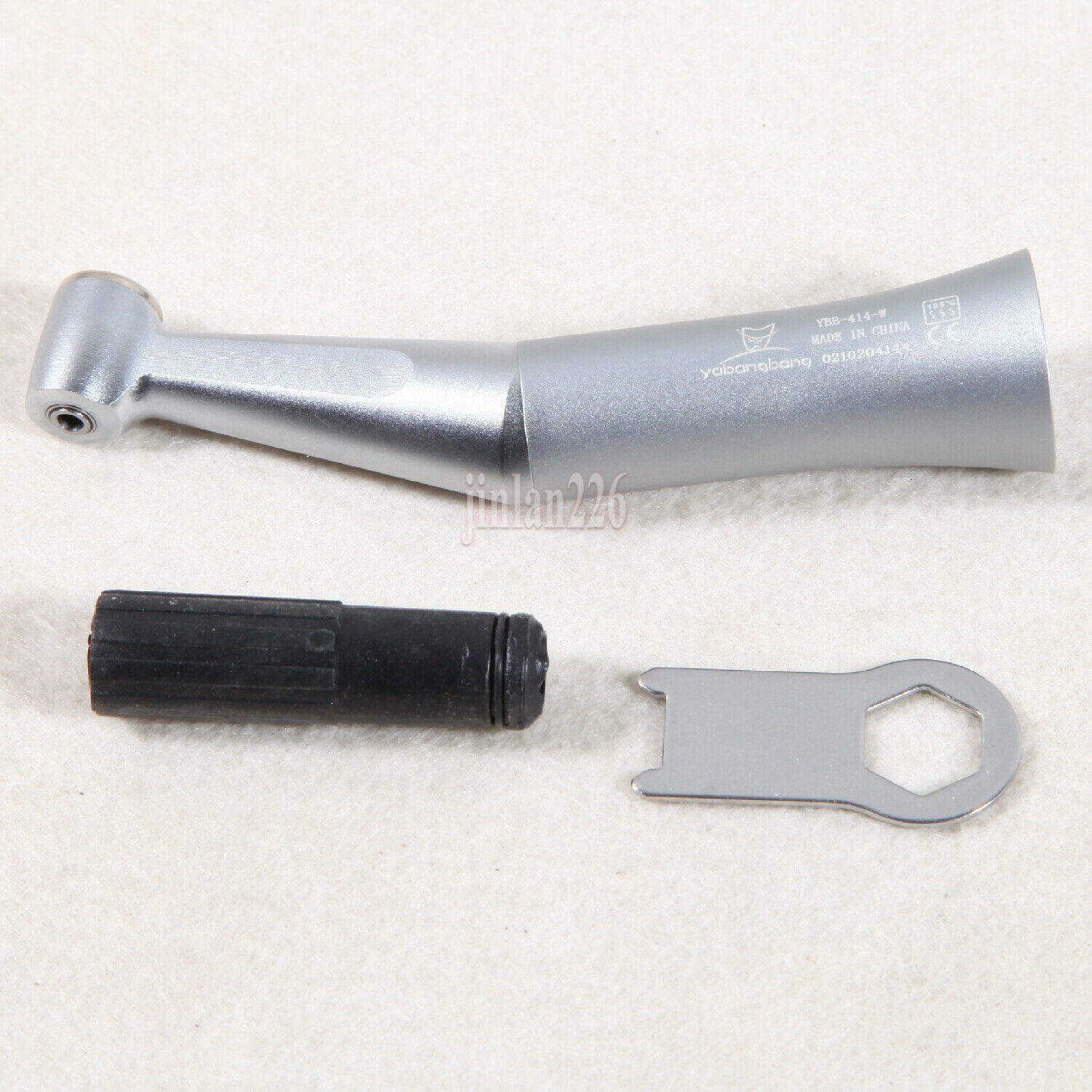 NSK Style Dental Low Speed Push Button Chuck Stainless Steel Contra Angle Handpiece FX23