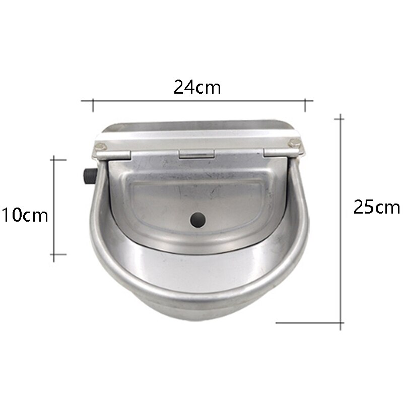 Thickened Drinking Bowl Stainless steel For Cattle Automatic Drinking Fountain For Cattle Drinking Trough For Cattle