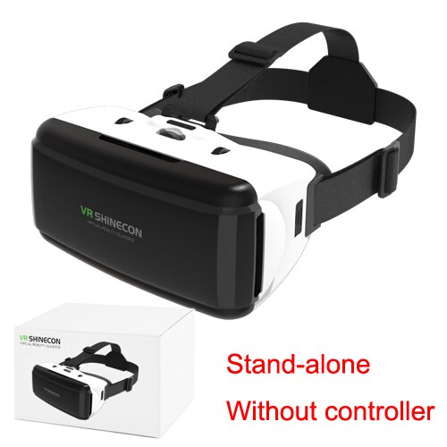 VR Shinecon G06 Virtual Reality Glasses 3D VR Smartphone Headset Helmet Goggle Video Game Box For iPhone Android Smart Phone: VR Stand-alone