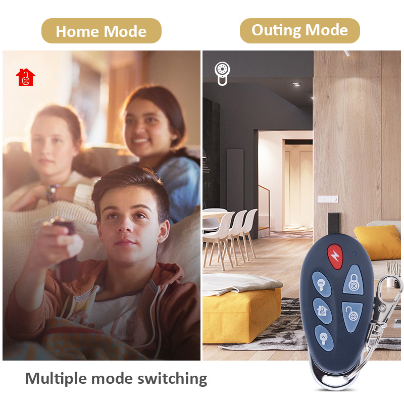 3 stk pb -403r trådløs fjernbetjening 433 mhz /868 mhz smart home alarm keyfobs til fokusalarm st-vgt st-iib st-v st-iiib st-ivb