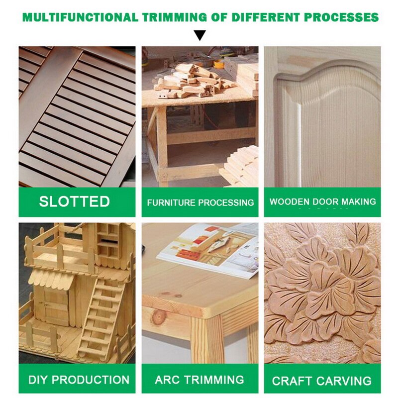 EU/US/AU/UK Plug Woodworking Electric Trimmer Wood Milling Engraving Slotting Trimming Machine Hand Carving Machine Wood Router