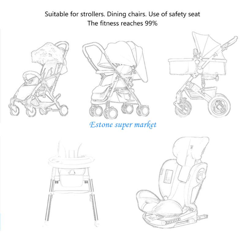 090B Custiera per neonati cuscini per bambini pad bam cuscinetto per neonati passeggini invernali autunno inverno