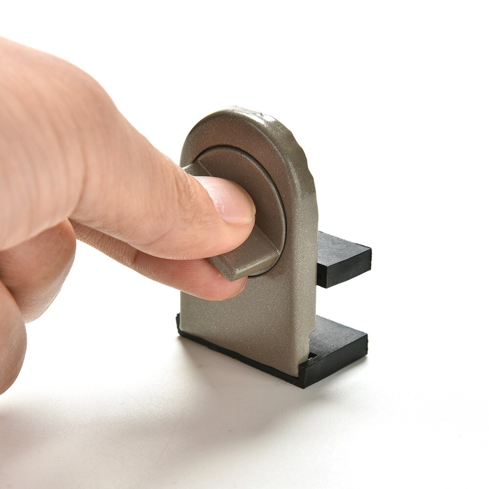 Serratura antifurto finestra porta scorrevole serratura di sicurezza per bambini scorrevole Sash Stopper serrature e cinghie per armadi sicurezza delle porte