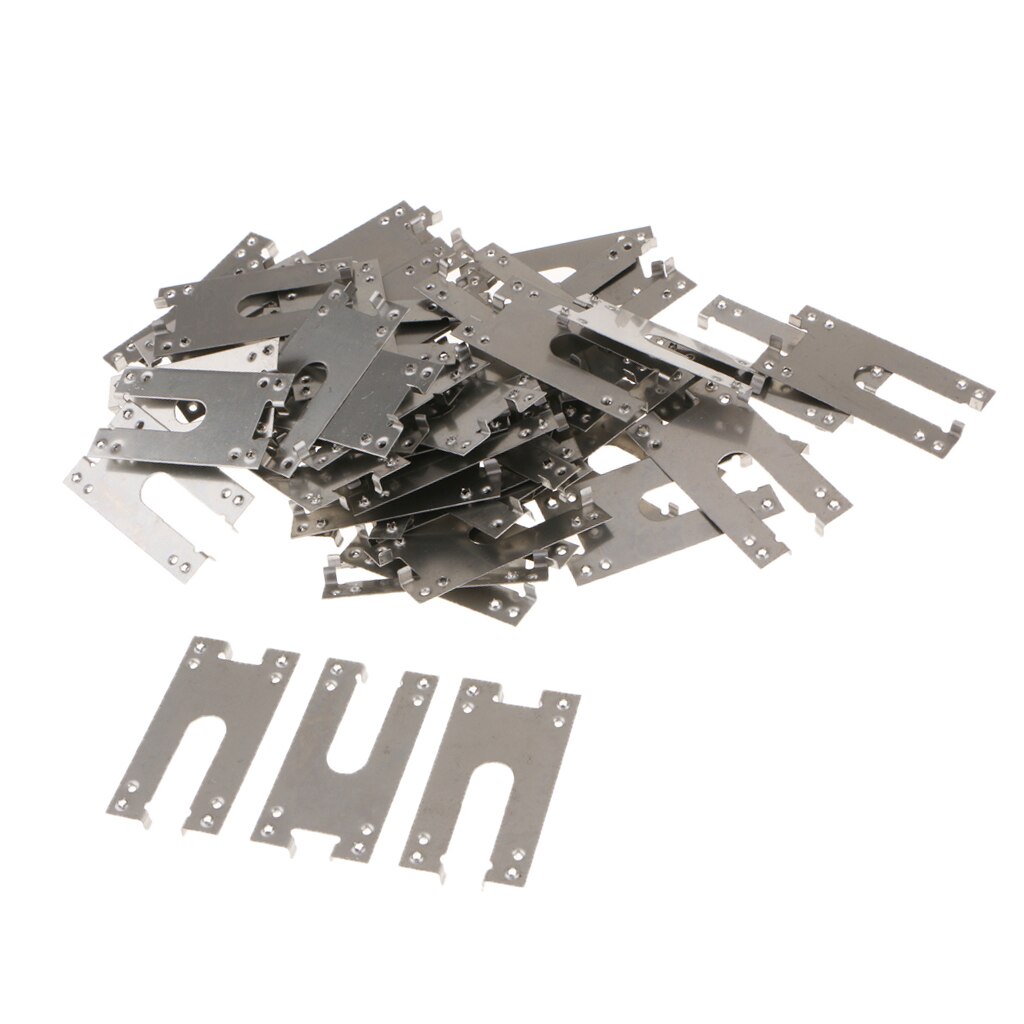 50 PSC Solar Panel with Frame PV Grounding Clip/Washer/Spacer 1.9*1.0'' and reliability Car Accessories