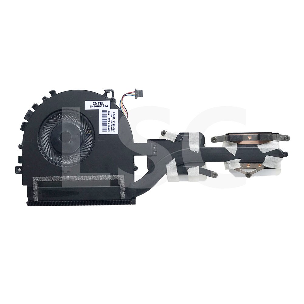 LSC para Lenovo Yoga 500-15IBD 500-14IBD Flex 3-1470 Flex 3-1570 Laptop CPU refrigeración disipador de calor con ventilador 5H40H91134 460.03R0C.0012: Heatsink with Fan